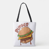 Burger Lovers Draagtas (Achterkant)