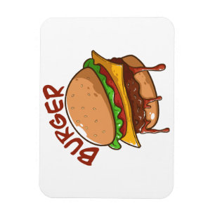 Burger Lovers Magneet