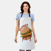 Burger Lovers Schort (Gedragen)