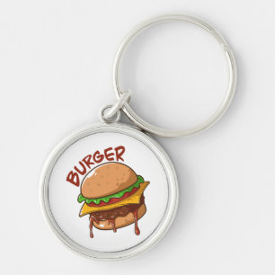 Burger Lovers Sleutelhanger