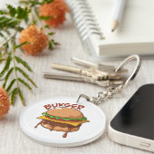 Burger Lovers Sleutelhanger (Voorkant Rechts)