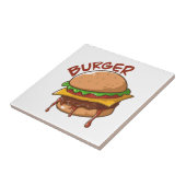 Burger Lovers Tegeltje (Zijkant)