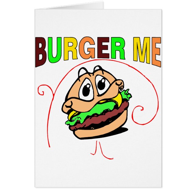 Burger me (Voorkant)