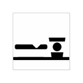 Burger Meal Rubberstempel (Afrduk)