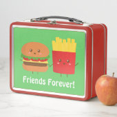 Burger mignon et Fries Amis Forever Lunch Box (En situation)