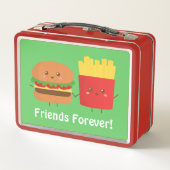 Burger mignon et Fries Amis Forever Lunch Box (Dos)