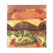burger notitieblok (Voorkant)