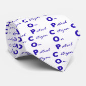 Burger op het Stropdas van Patrol (Opgerold)