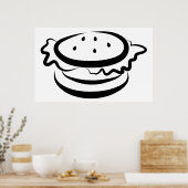 Burger Poster (Keuken)