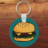 Burger sleutelhanger (Voorkant)