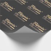 Burger Spatula Kitchen Chef Cook Restaurant Cadeaupapier (Hoek)