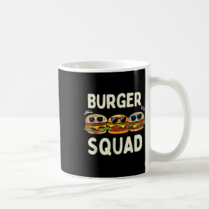 Burger Squad Grappige Hamburger Fast Foodie Lovers Koffiemok
