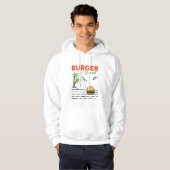 Burger Sunset Hoodie (Voorkant volledig)
