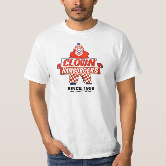 burger t-shirt (Voorkant)