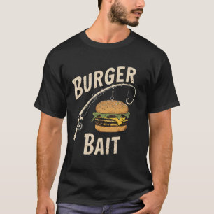 Burger Vishaas Grappige Cheeseburger Visser G T-shirt