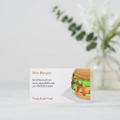 Burger Visitekaartje (Staand voorkant)