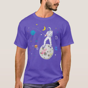 Burger Vist, Fisher Astronaut Planets Cheesebur T-shirt