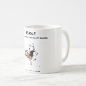 Burger voler Beagle, Mug ! (Devant droit)