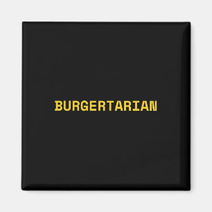 Burgeraar Grappig Foodie Burger Lover Hamburger C Magneet