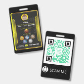 Burgerbadge Badge (Voor- en achterkant)