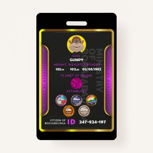 Burgerbadge Badge (Voorkant)