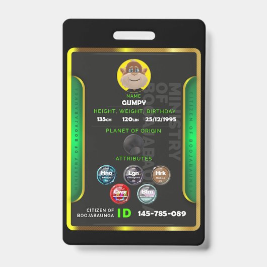 Burgerbadge Badge (Voorkant)