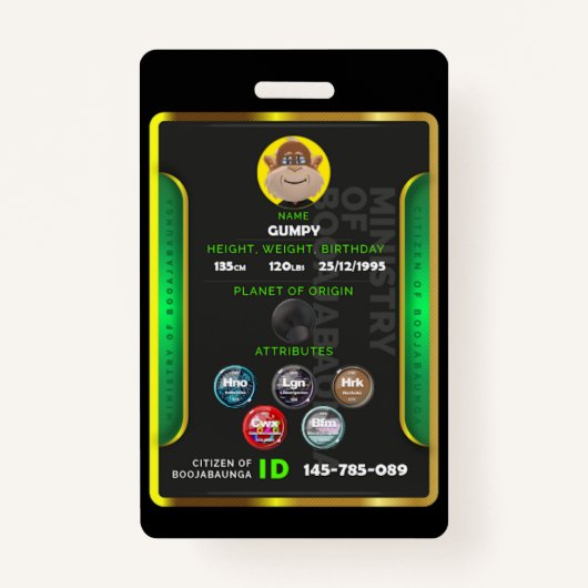 Burgerbadge Badge (Voorkant)