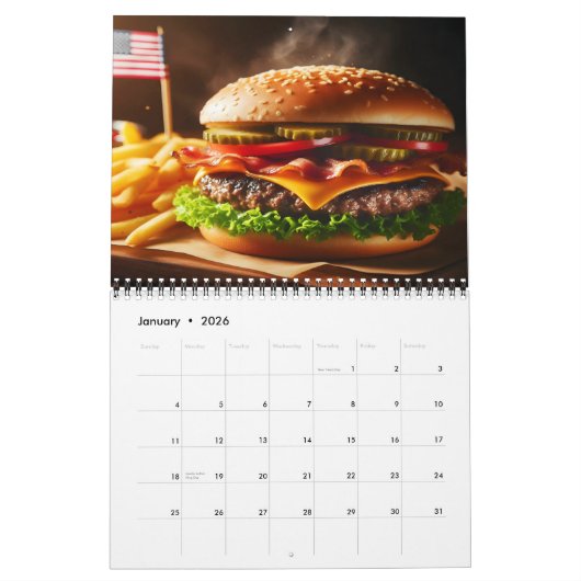 Burgered : Calendrier Mondial 2025/2026 (Jan 2026)