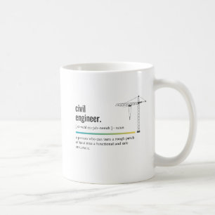 Burgerlijk ingenieur koffiemok