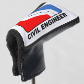 Burgerlijk Ingenieur Liga Golfheadcover (3/4 voorkant)