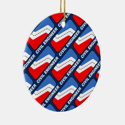 Burgerlijk Ingenieur Liga Keramisch Ornament (Rechts)