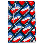 Burgerlijk Ingenieur Liga Medium Cadeauzakje (Voorkant)