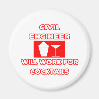 Burgerlijk ingenieur... zal werken voor cocktails magneet