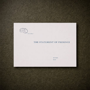 Burgerlijke Plechtigheid Niet-traditionele Huwel Briefkaart