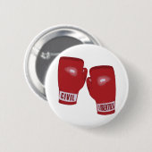 burgerlijke vrijheden ronde button 5,7 cm (Voorkant /achterkant)