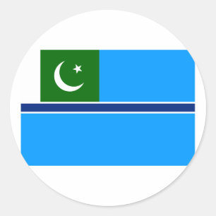Burgerluchtvaartvaandel Pakistan, Pakistan Ronde Sticker