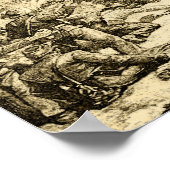 Burgeroorlog - Amerikaanse geschiedenis Poster (Hoek)