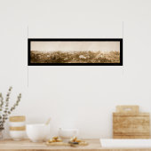 Burgeroorlog Atlanta Foto 1864 Poster (Keuken)