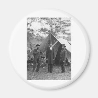 Burgeroorlog Foto Circa 1862 Magneet