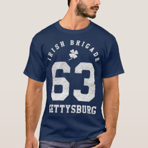 Burgeroorlog Ierse brigade Gettysburg T-shirt