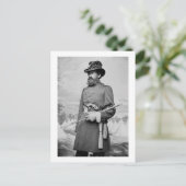 Burgeroorlog Portret, 1860 Briefkaart (Staand voorkant)