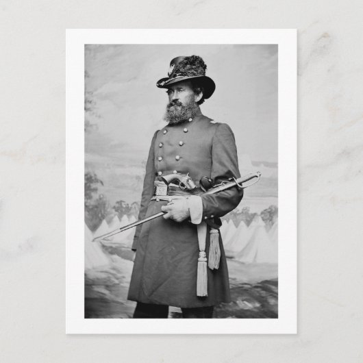 Burgeroorlog Portret, 1860 Briefkaart (Voorkant)