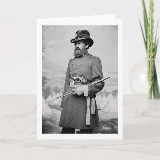 Burgeroorlog Portret, 1860 Kaart (Voorkant)