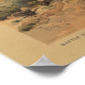 Burgeroorlog Slag bij Shiloh door Thur de Thulstru Poster (Hoek)