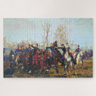Burgeroorlog Slagveld 1887 William T Trego Legpuzzel