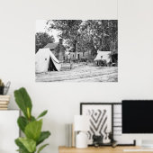 Burgeroorlog-slagveldziekenhuis, 1862 poster (Thuiskantoor)