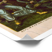 Burgeroorlog Strijd tegen Chickamauga door Kurz & Poster (Hoek)