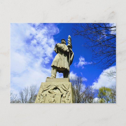 Burgeroorlogmonument, Malden, MA Briefkaart (Voorkant)