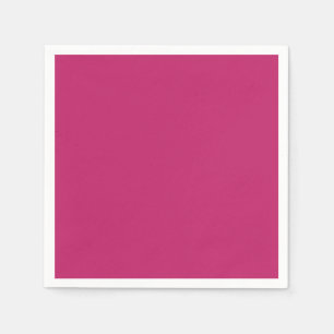 Burgerroze standaard kokstaart papier servet