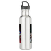 Burgers bij de brug waterfles  (Achterkant)